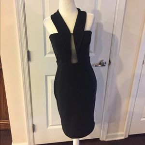 Black going out dress